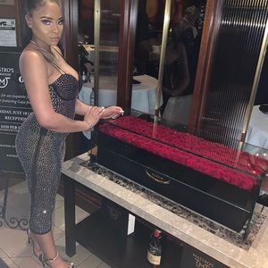 Multi-Colored Long Dress, Dinner Approval